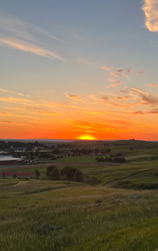 Sunrise landscape
