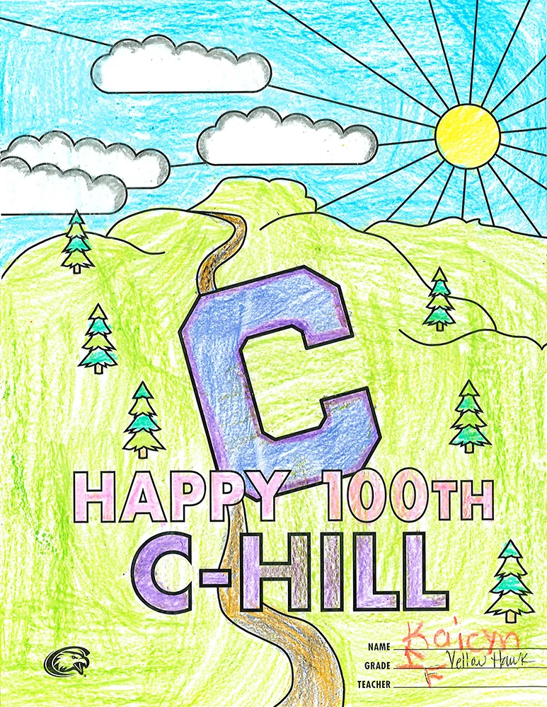 C-Hill coloring page