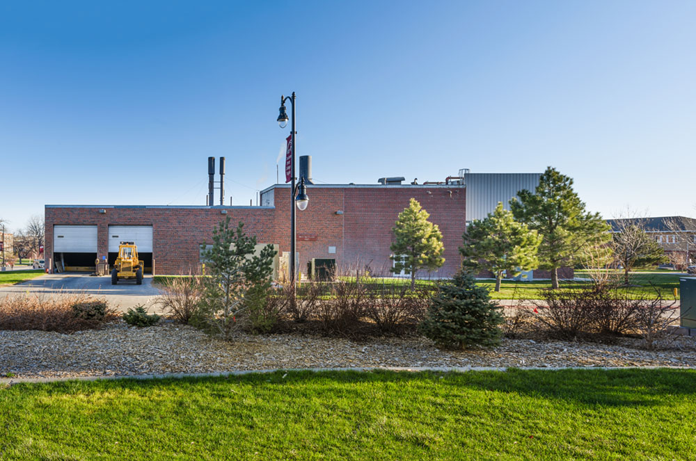 Sheaman Heating Plant exterior