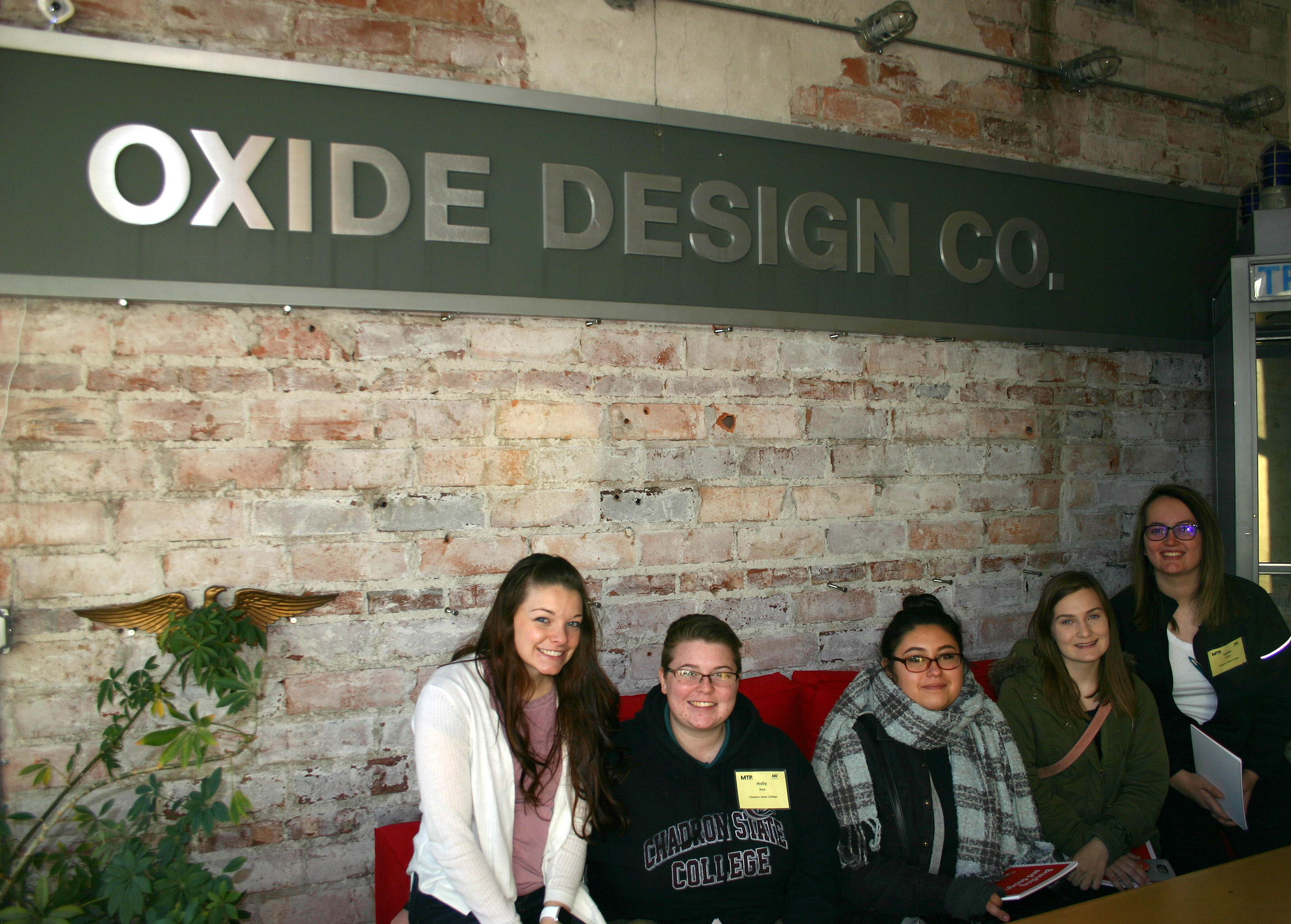 Students at Oxide Design