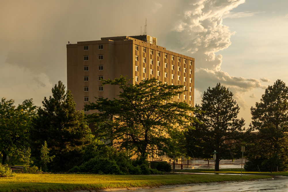 Exterior view of High Rise