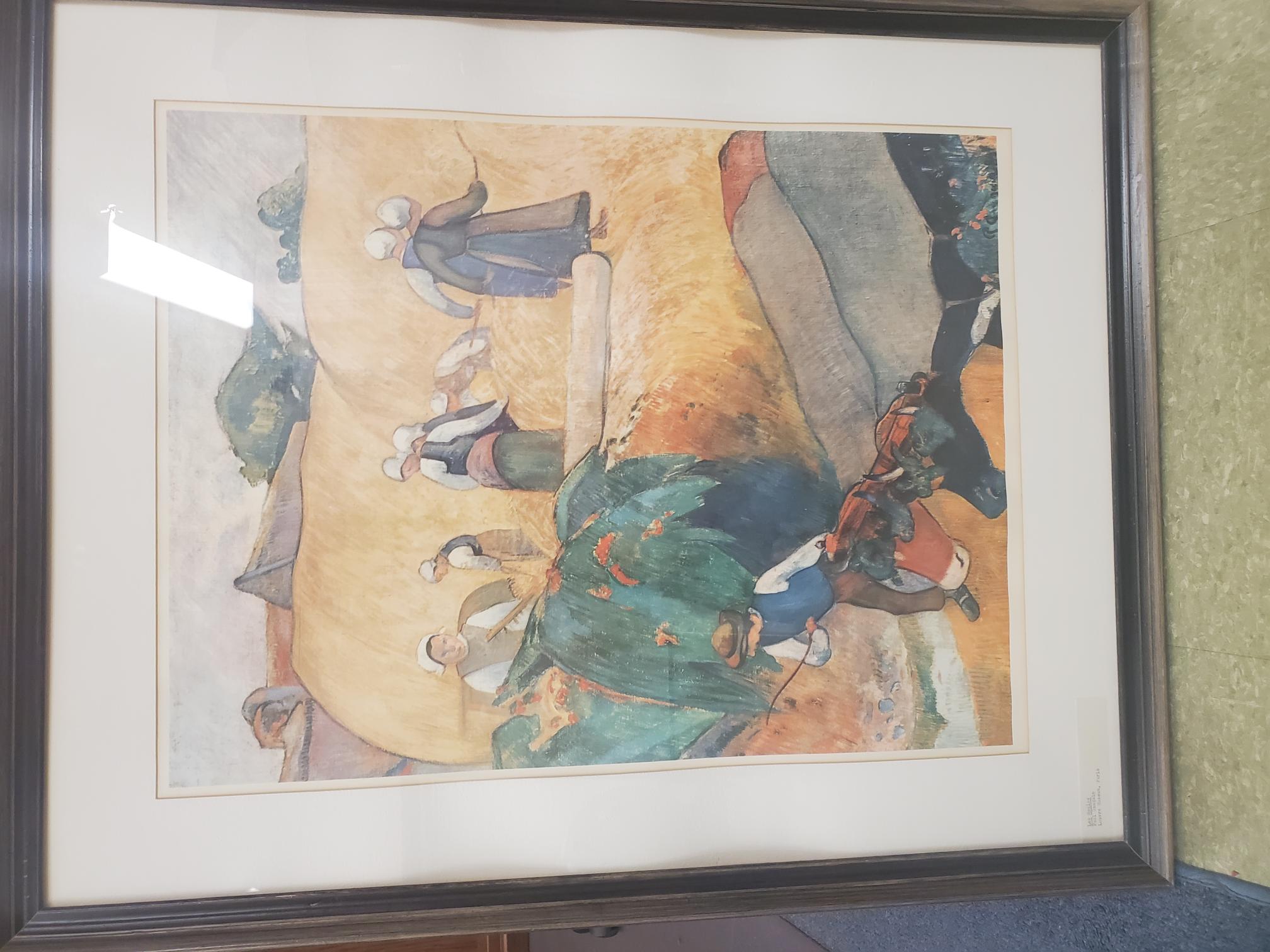 Framed Artwork - Farming
