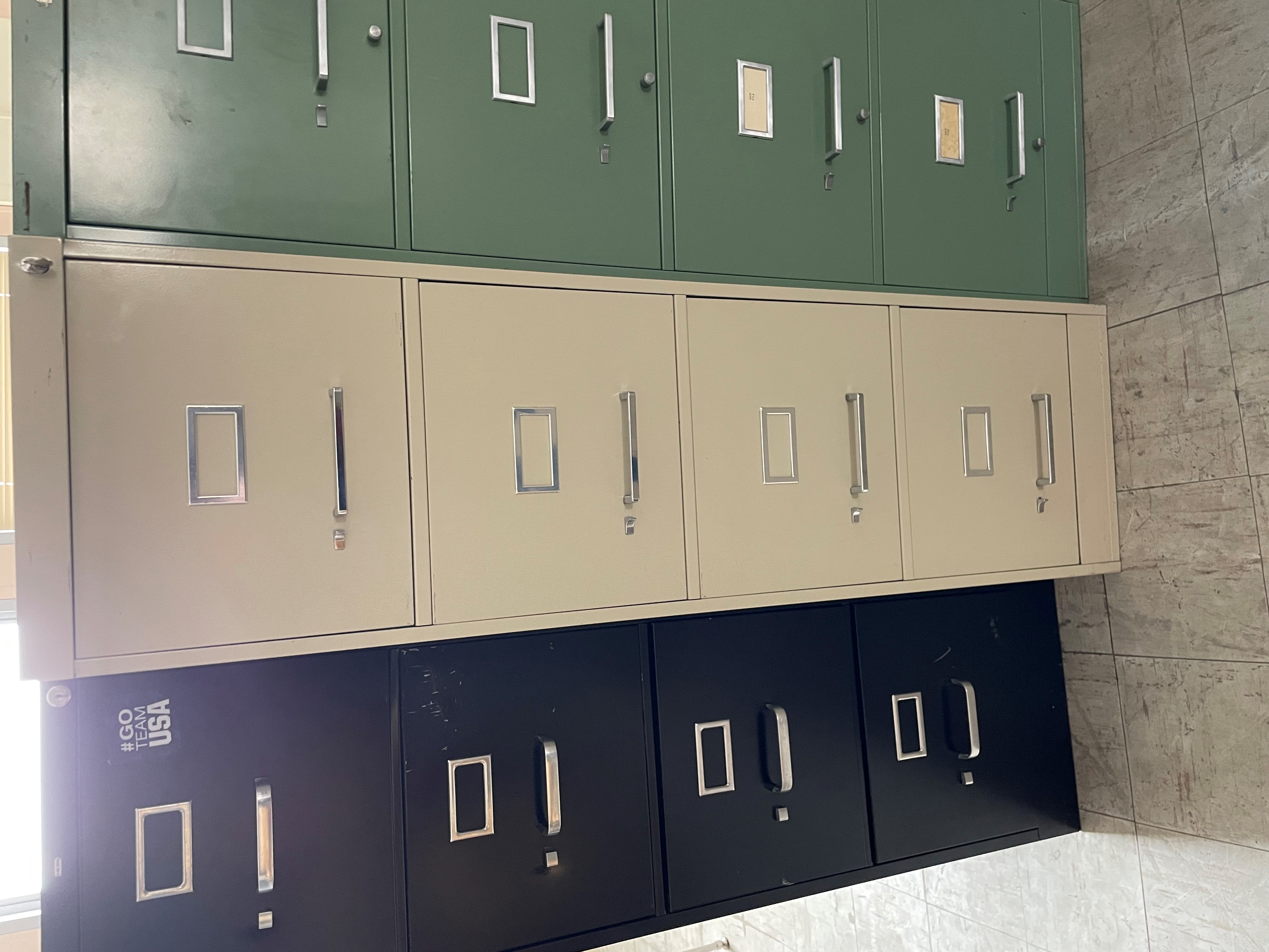 4 drawer tan filing cabinet