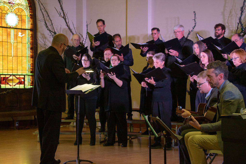 Choir singing