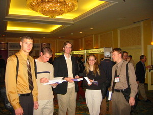 Jack Sides, Seth Alberts, Corey Wasserburger, Erin Legerski and Joel Christensen.