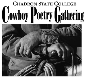 Cowboy Poetry graphic poster.