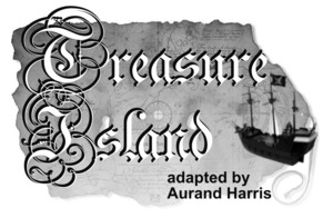 Treasure Island graphic poster.