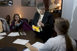 Loree MacNeill gives lecture