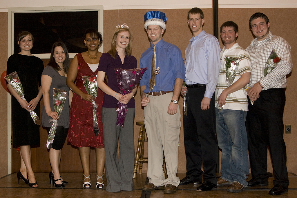 Homecoming court.
