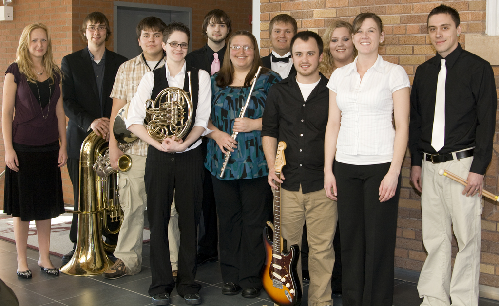 The honors musicians.