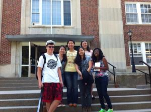 New international students at CSC
