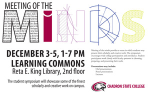 Meeting of the Minds poster