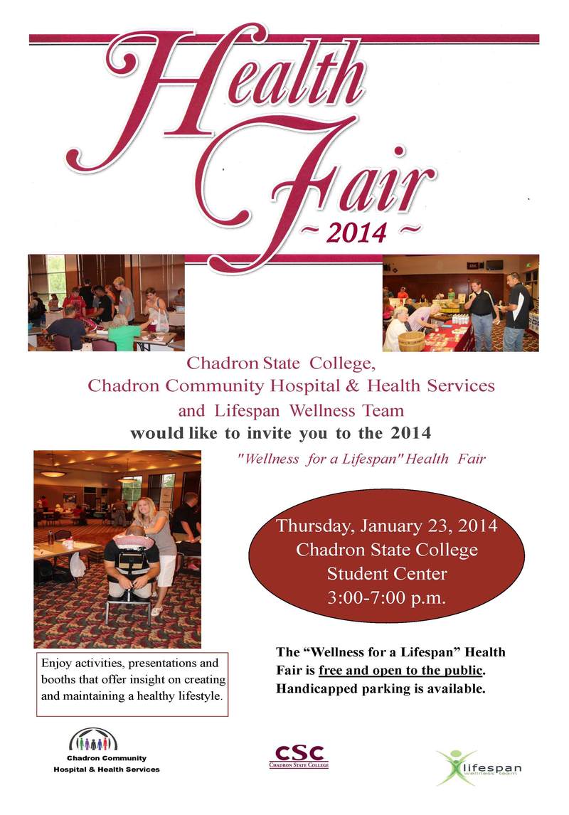 2014-01-15 Annual health fair set for Jan. 23