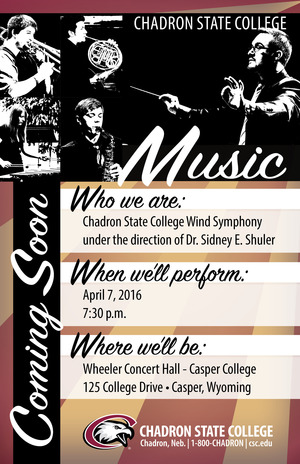 Wind Symphony tour poster