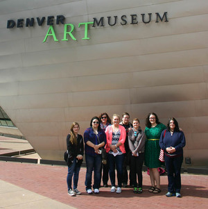 CSC students visit the Denver Art Museum
