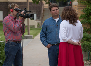 Sarah Polak is interviewed by Brad Anderson