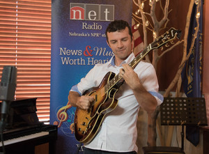 McKay Tebbs performs a jazz piece