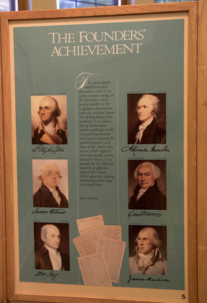 The Blessing of Liberty exhibit