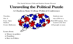 Political conference poster