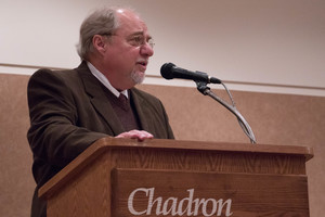 Dr. Paul Hutton presents his lecture