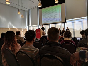 Students at Frankenstein 200! Symposium