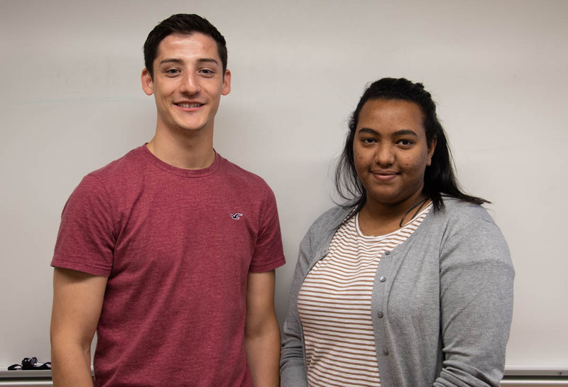 Wacey Gallegos and Lelisse Umeta.