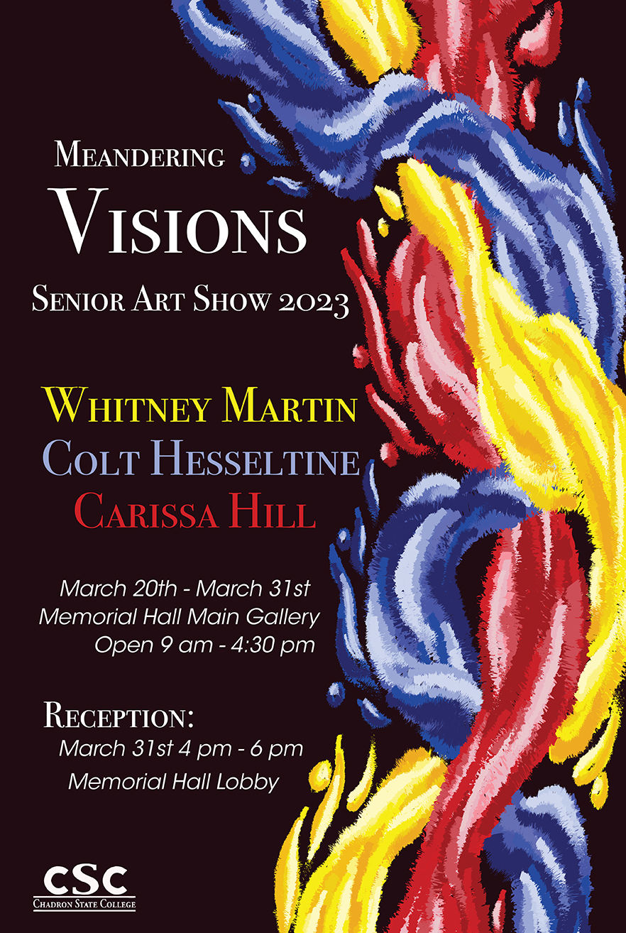 Art show poster
