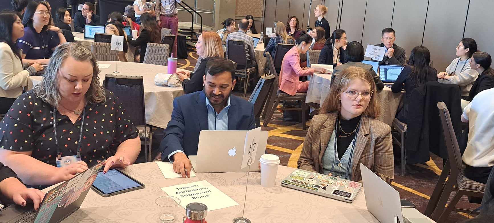 Group sitting at a conference
