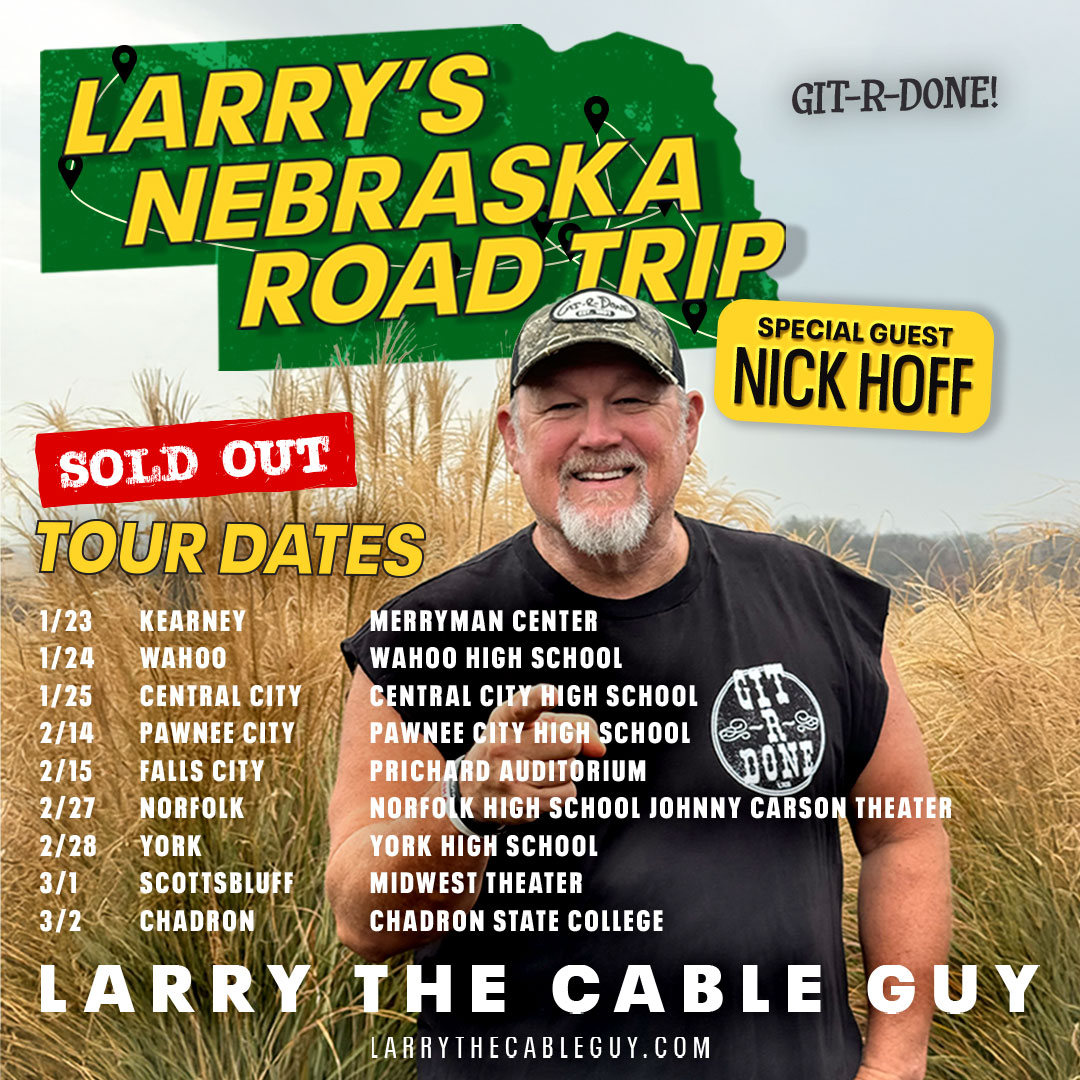 Larry the Cable Guy poster