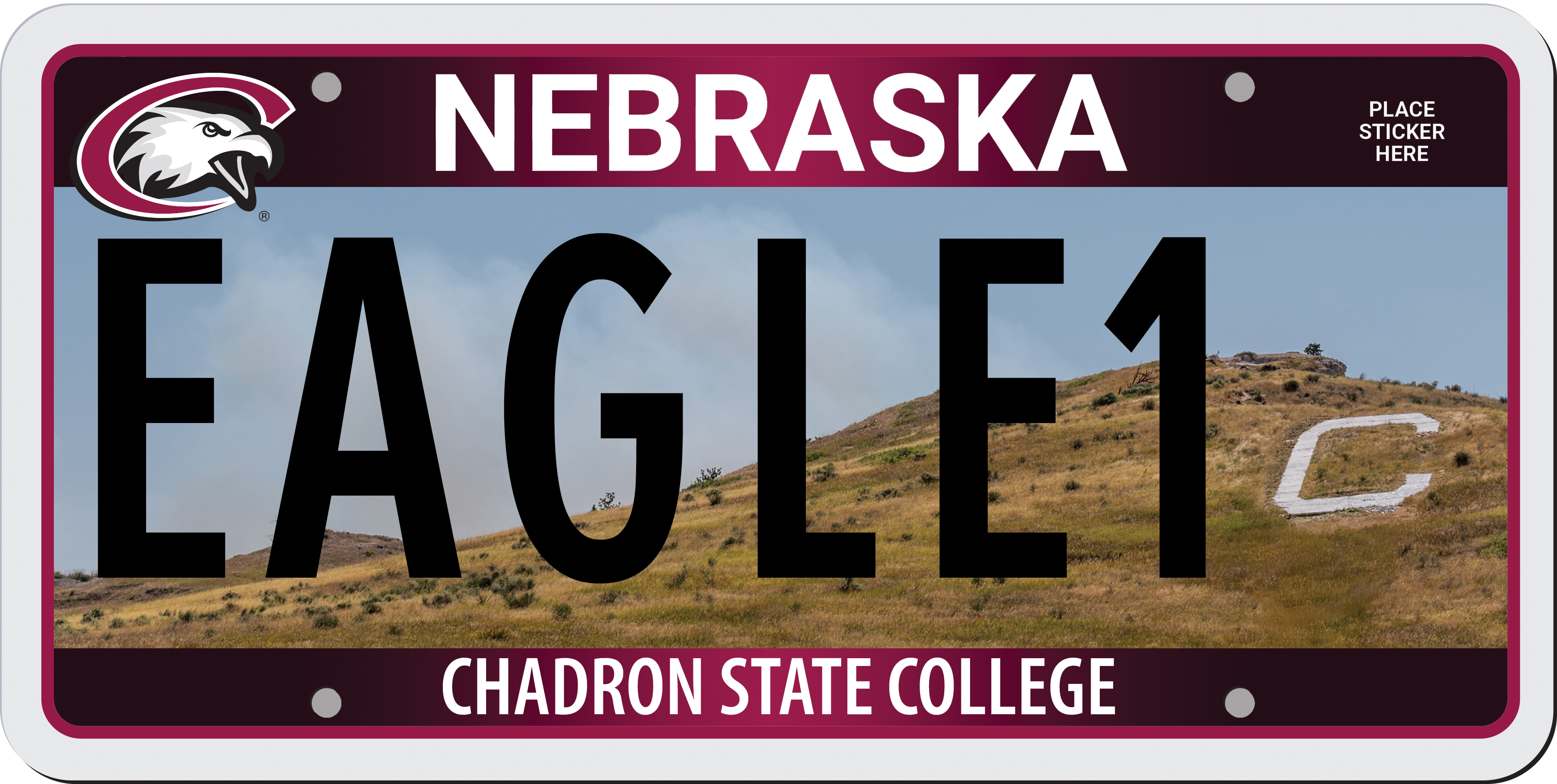 Proposed CSC license plate