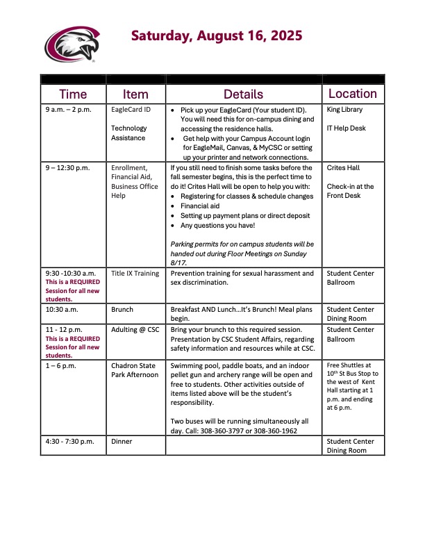 CSC Move-In Agenda 2025 Page 5