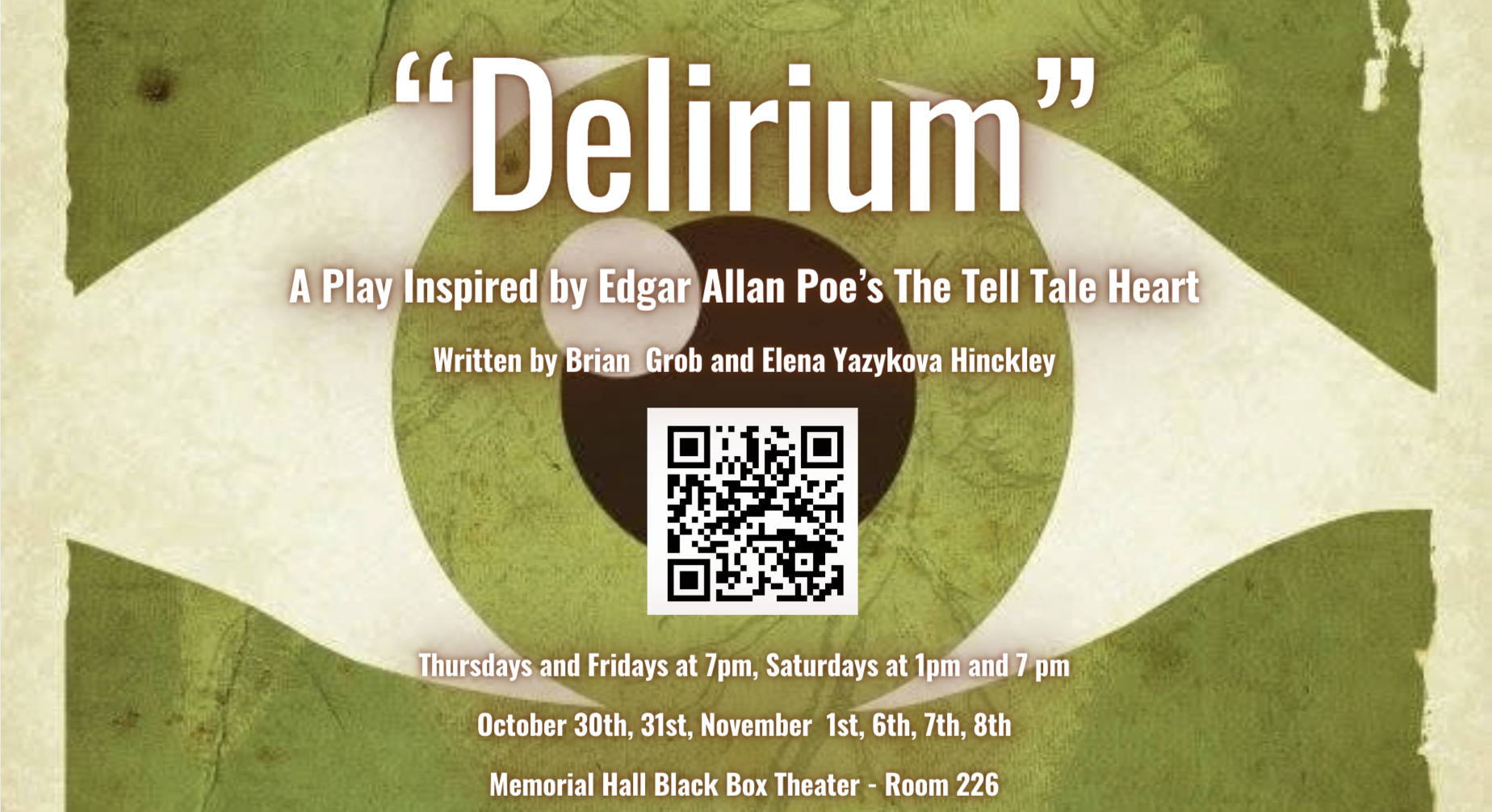 Poster for a theatre production