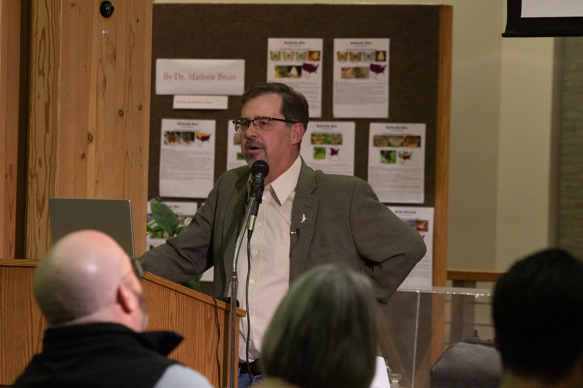 Justin Haag speaking