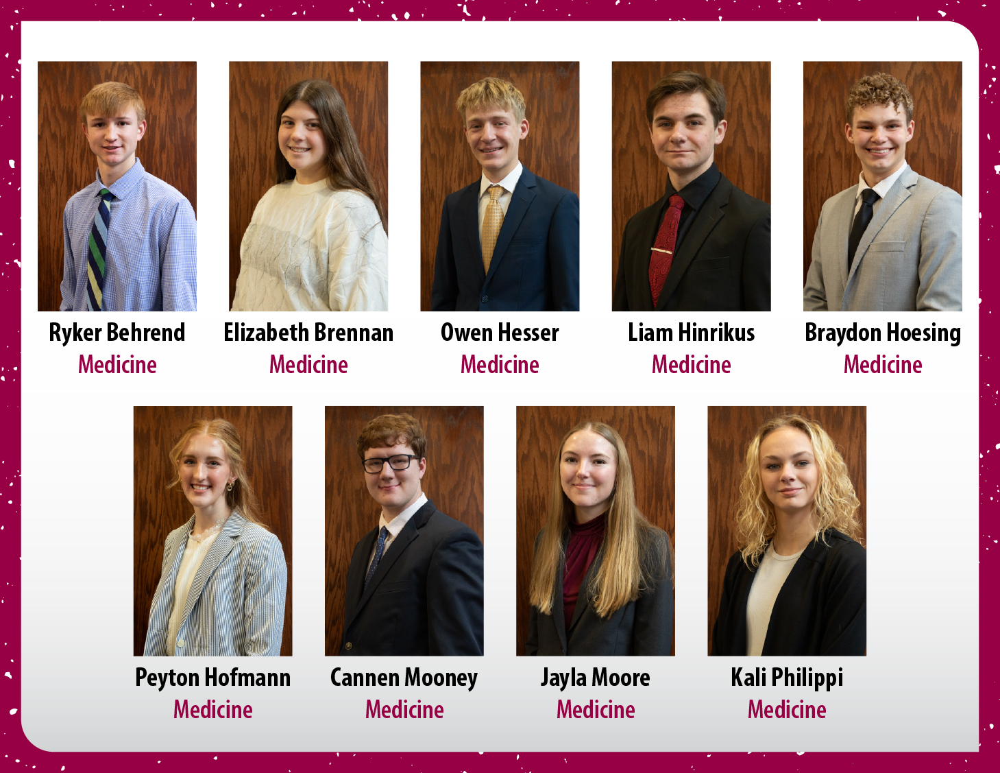 Composite photo of RHOP students