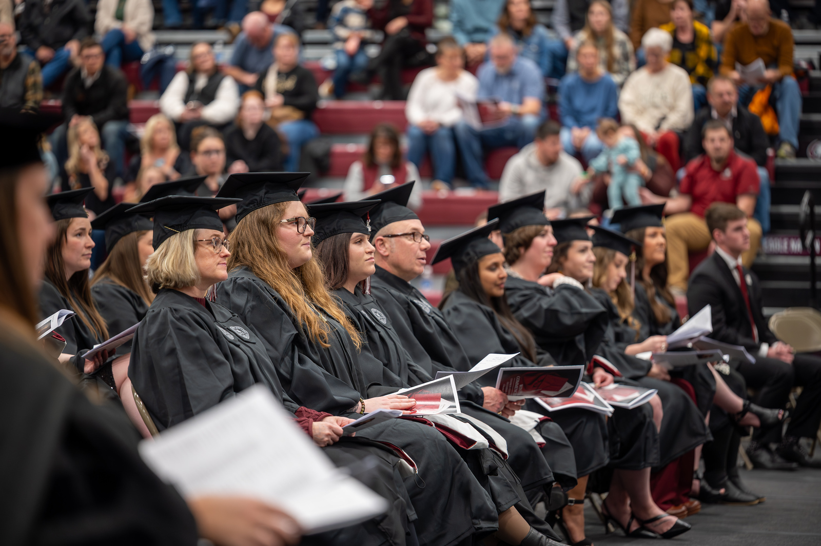 Group of graduates at Commencement