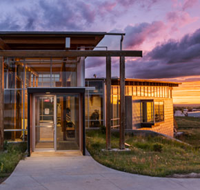 Sunset at the Rangeland Complex