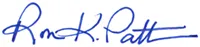 Ron K. Patterson