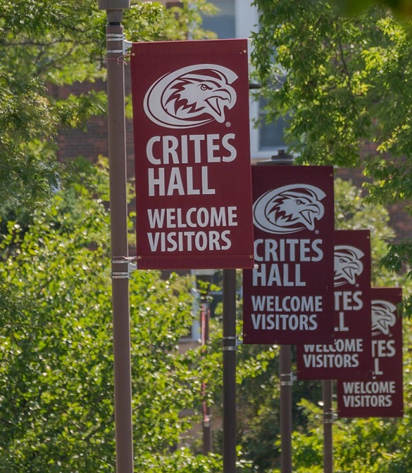 Crites Hall Flags