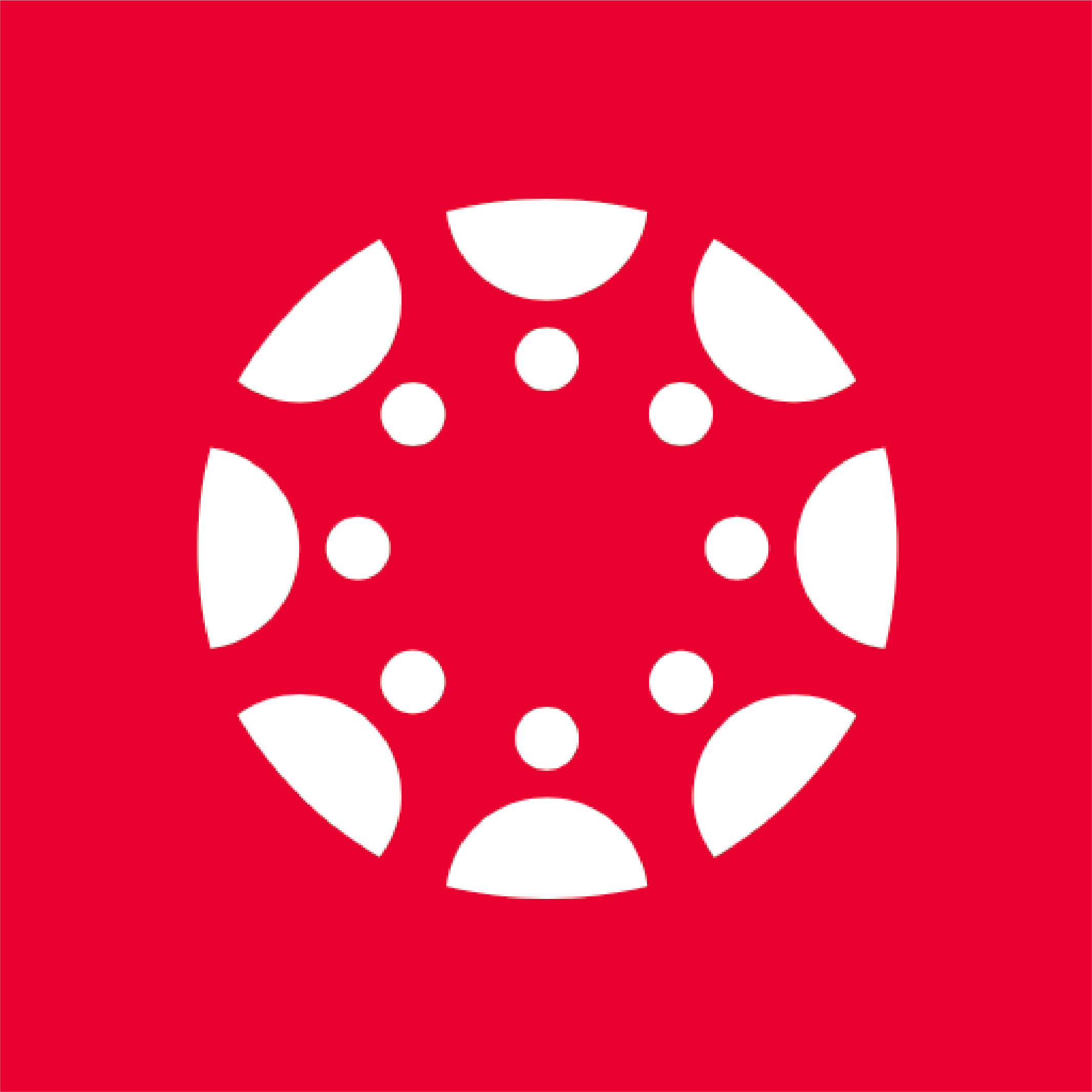 Canvas Logo on Red Background